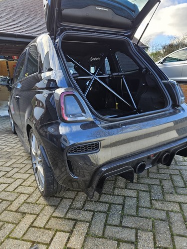 Rear grills abarth 595 - rear,